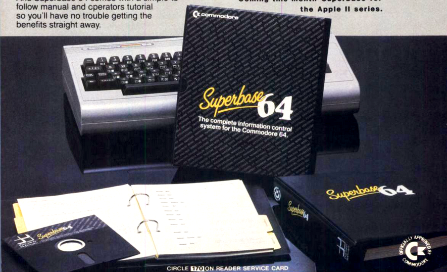 Superbase on the Commodore 64